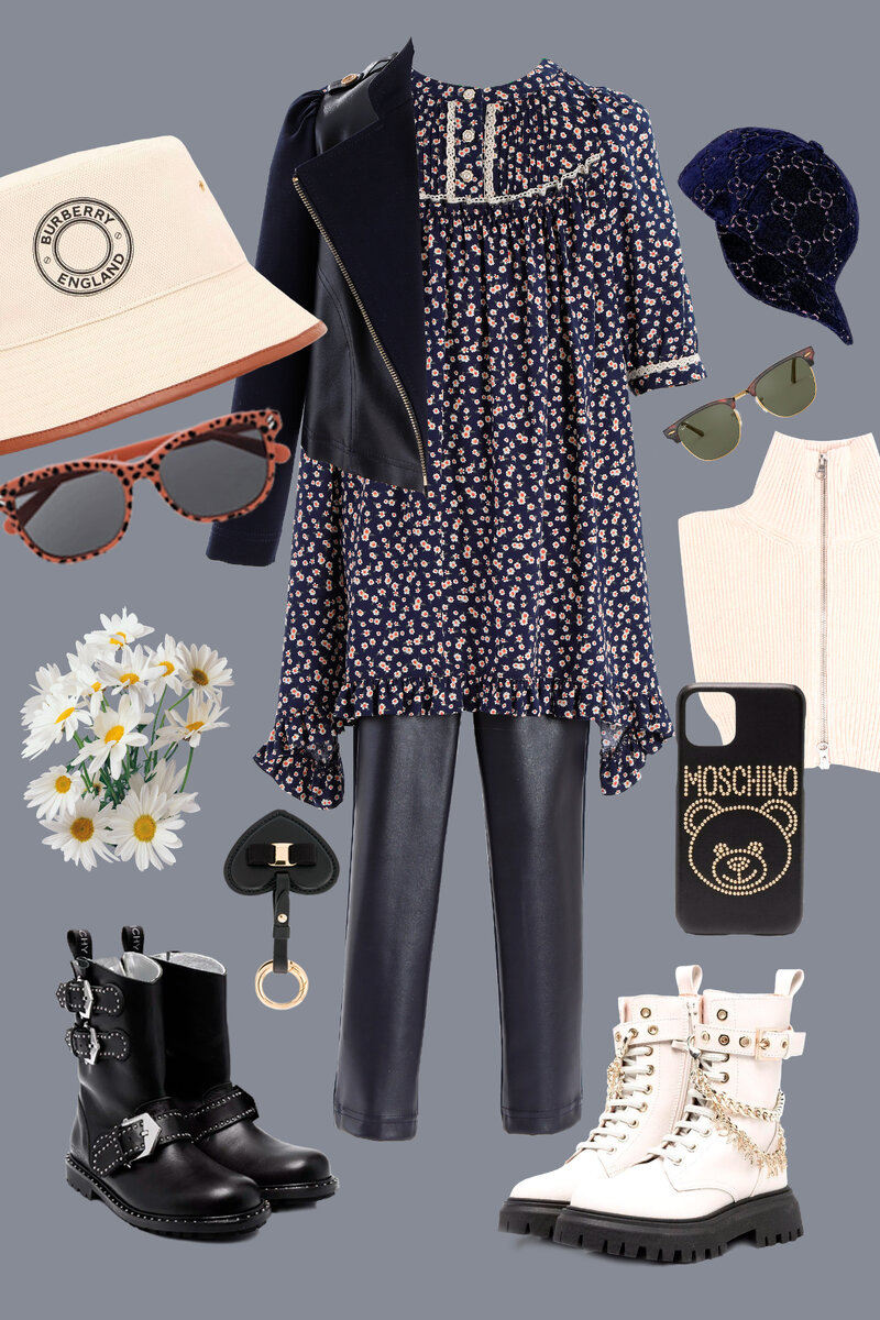 Эта туника очень длинная, её можно носить самостоятельно, как платье