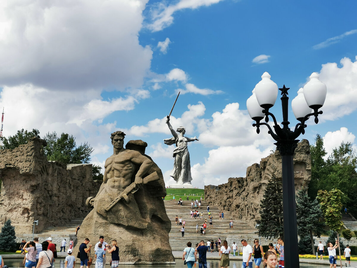 Мамаев курган в Волгограде