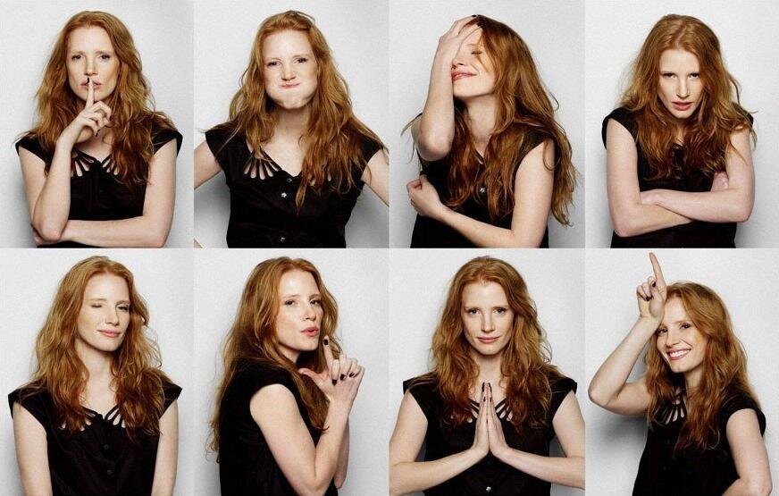 Джессика Честейн оживляет любой пост. А ещё у неё тут эмоции