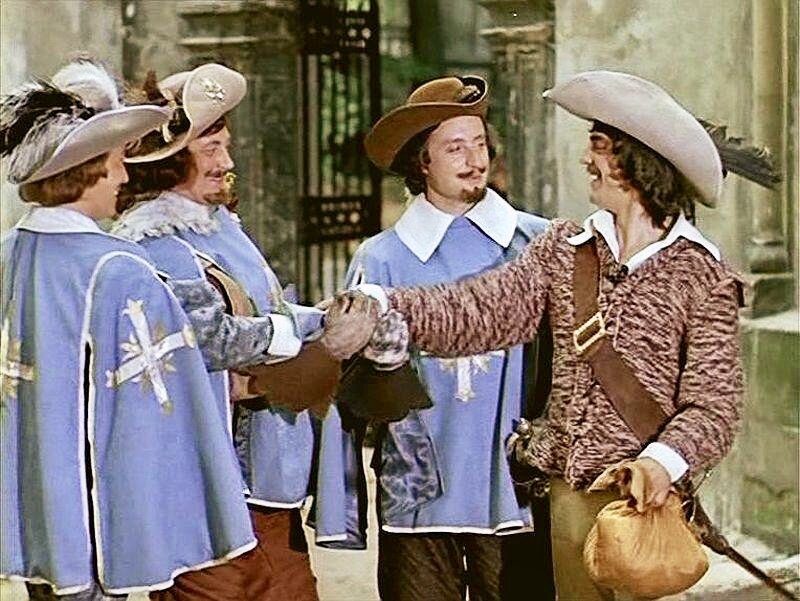 Кадр из фильма «Д’Артаньян и три мушкетёра»