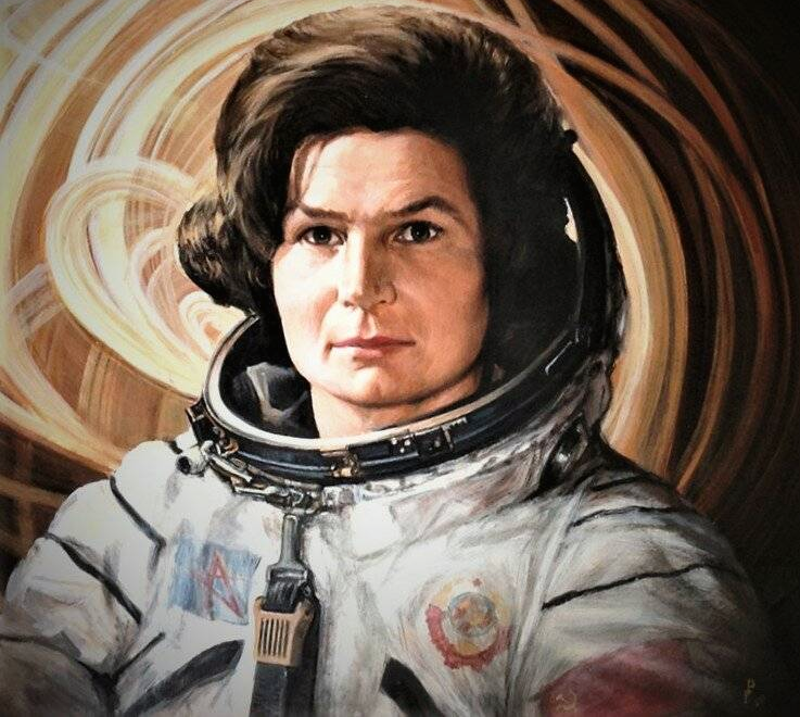 Самая первая женщина космонавт. Портер Валентины Терешковой.