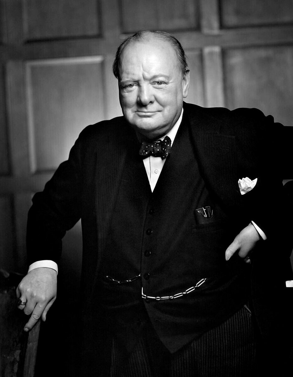 Уинстон Черчилль. Все фото с открытых источников.