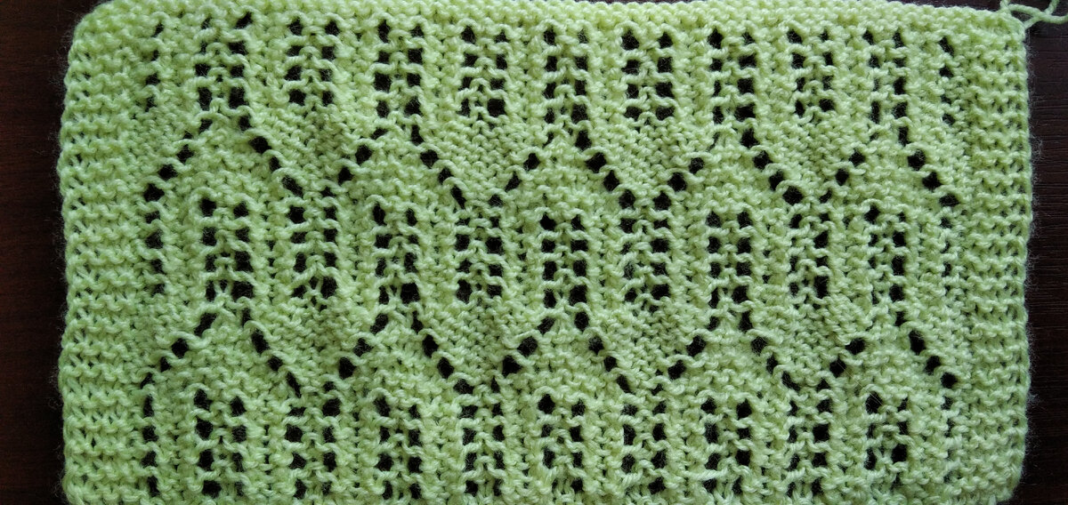 Изнаночная сторона узора