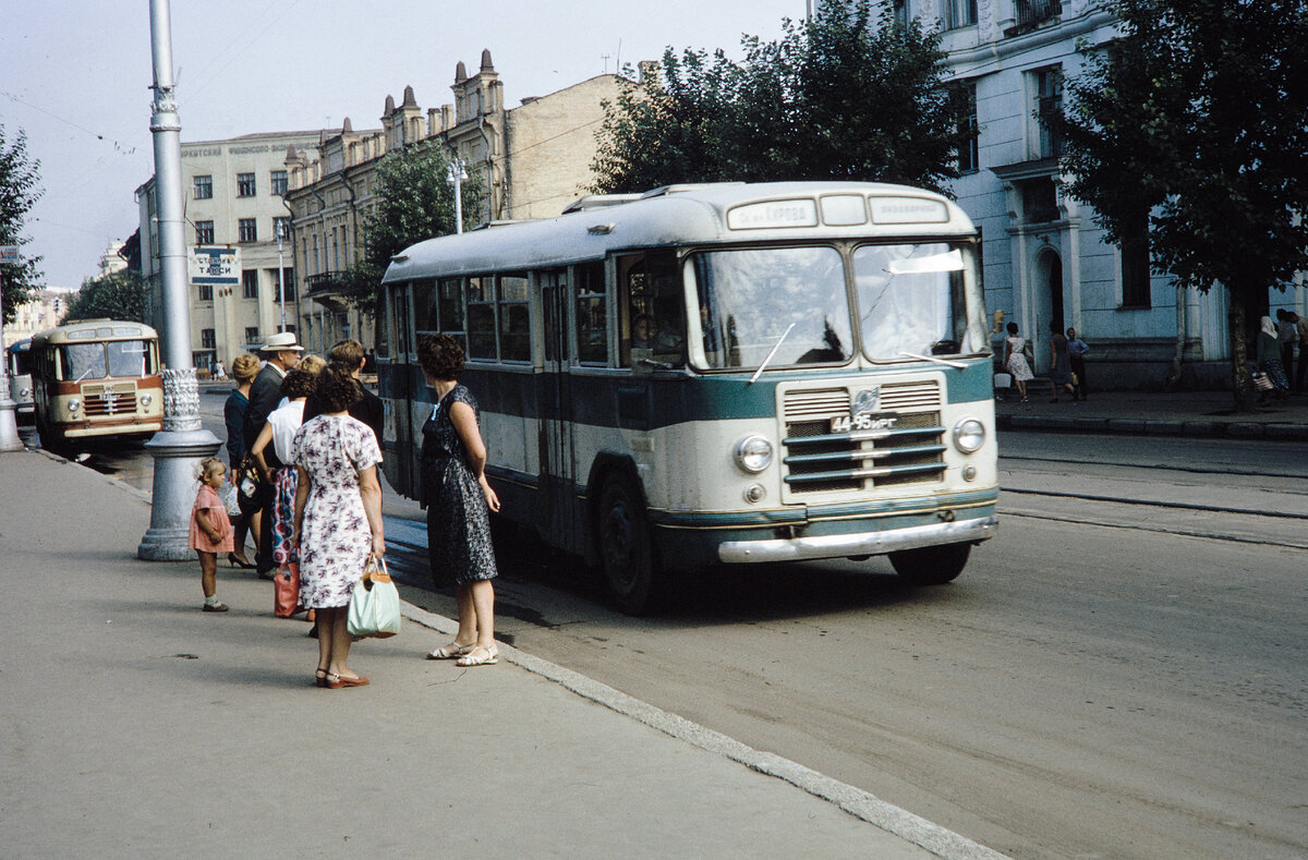 автобусный парк ссср