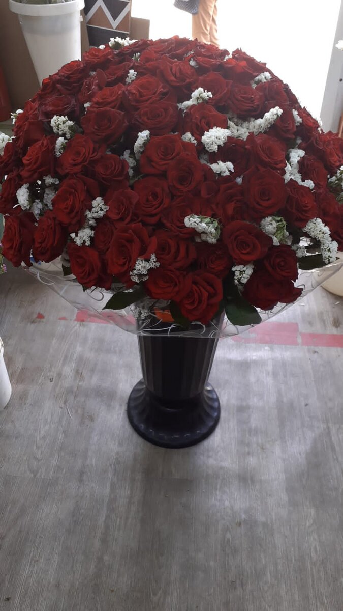 вот он- оставленный букет