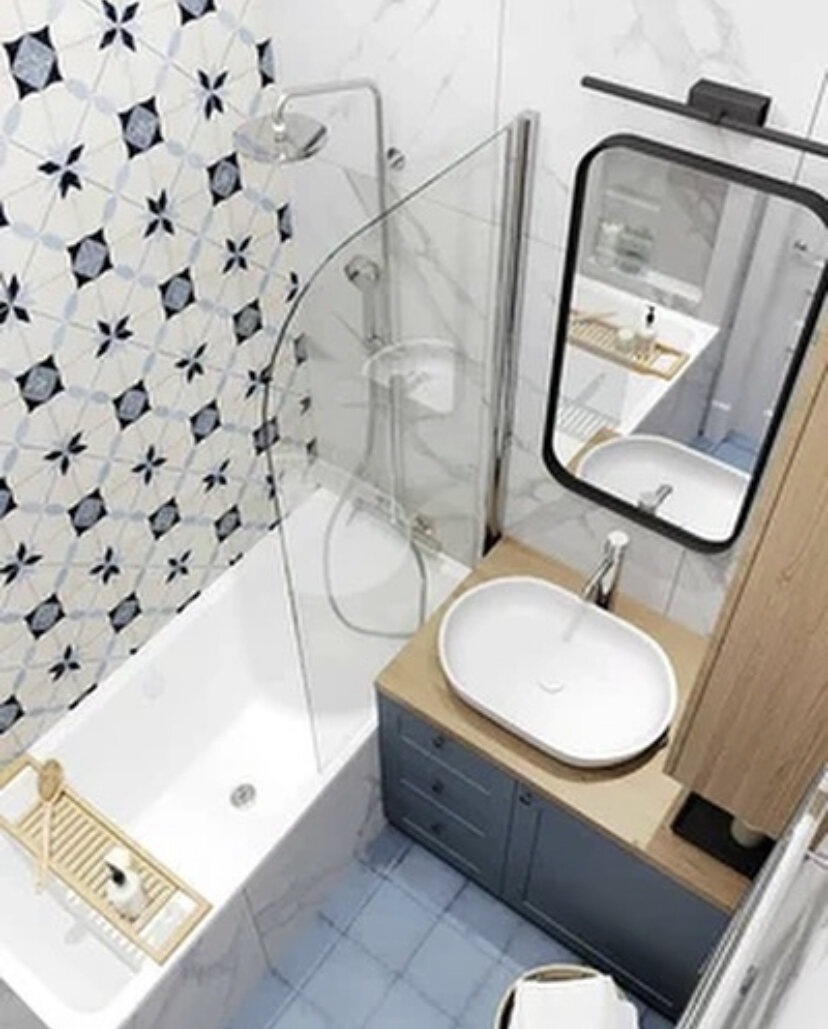 Зеркало с закругленными углами