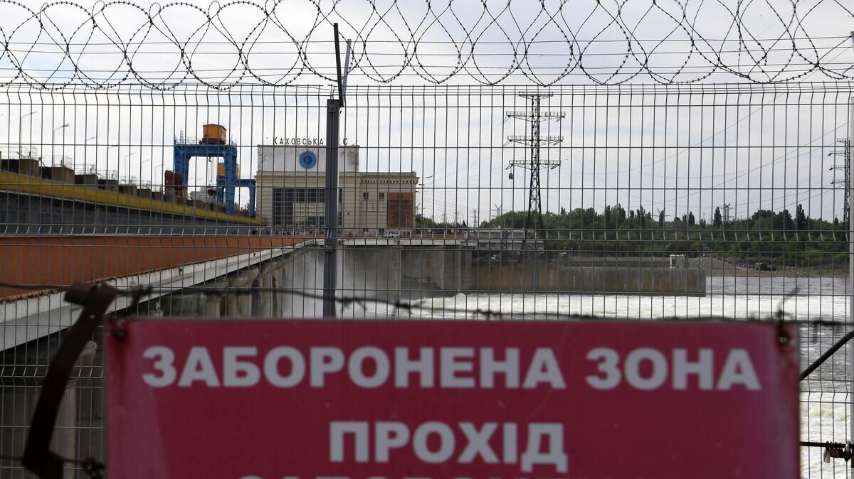    Каховская ГЭС имени П. С. Непорожнего в Херсонской области© РИА Новости