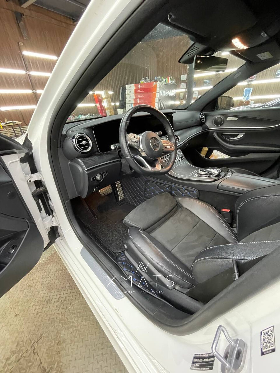3D коврики из экокожи на Mercedes-Benz E-Class W213