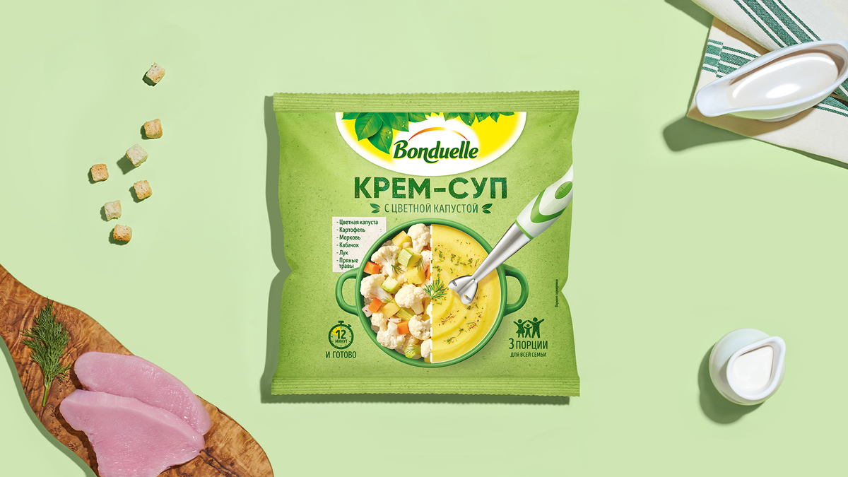 Фигуре такой суп тоже не навредит: в 100 граммах содержится всего 289 калорий