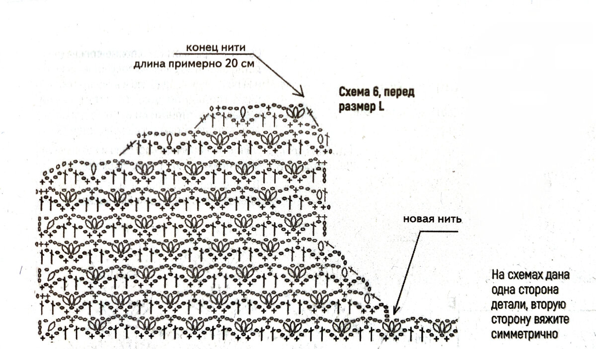 Рыбак крючком описание и схема