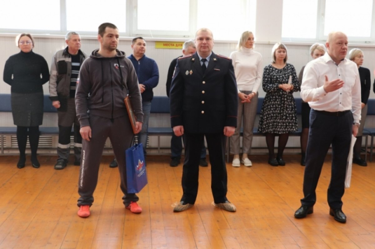    Андрей Васюков вручил благодарственное письмо Габриэлю Еприкяну