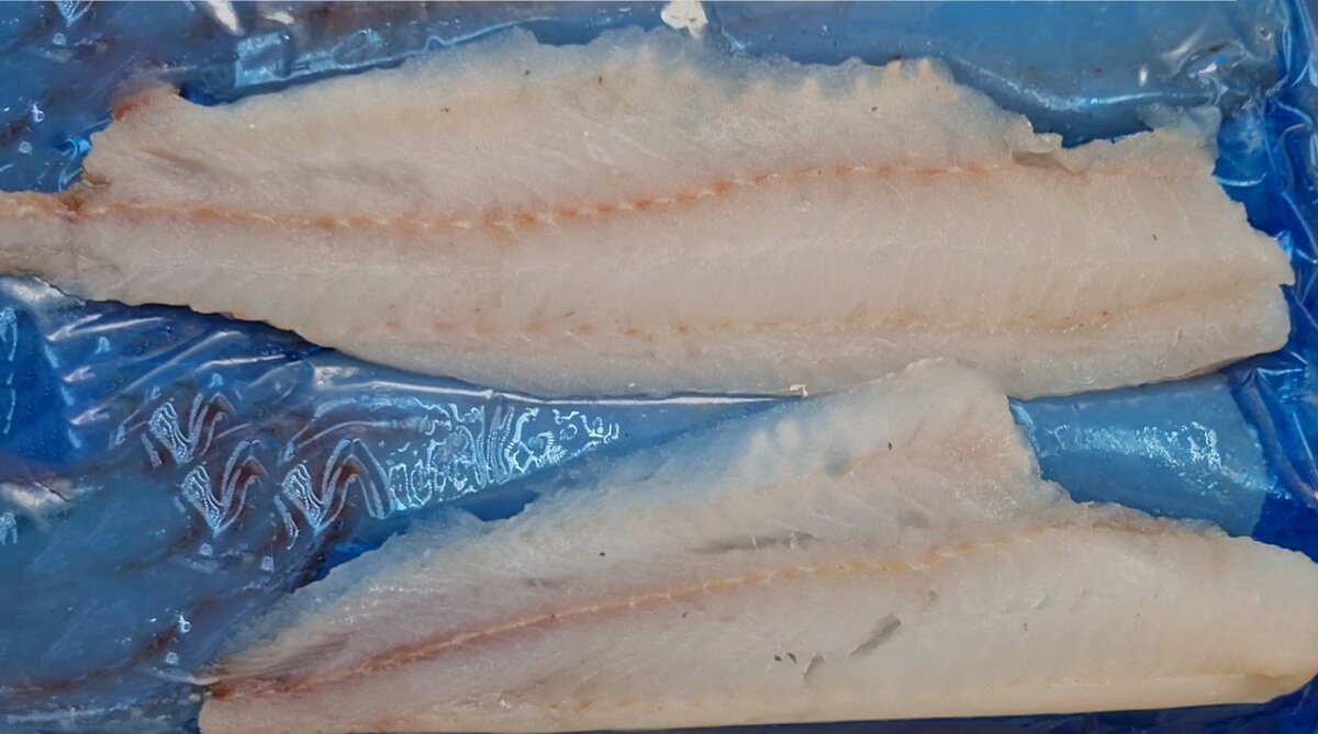 Филе минтая интерливд (Камчатка), ​ Alaska pollock filet, Theragra chalcogramma