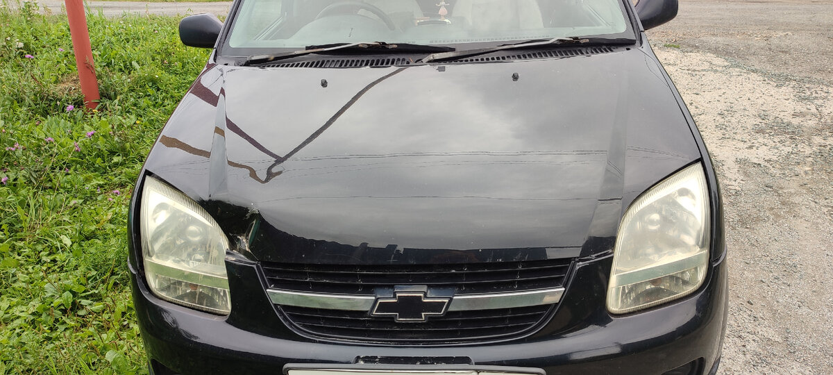 Вид моего авто после ДТП