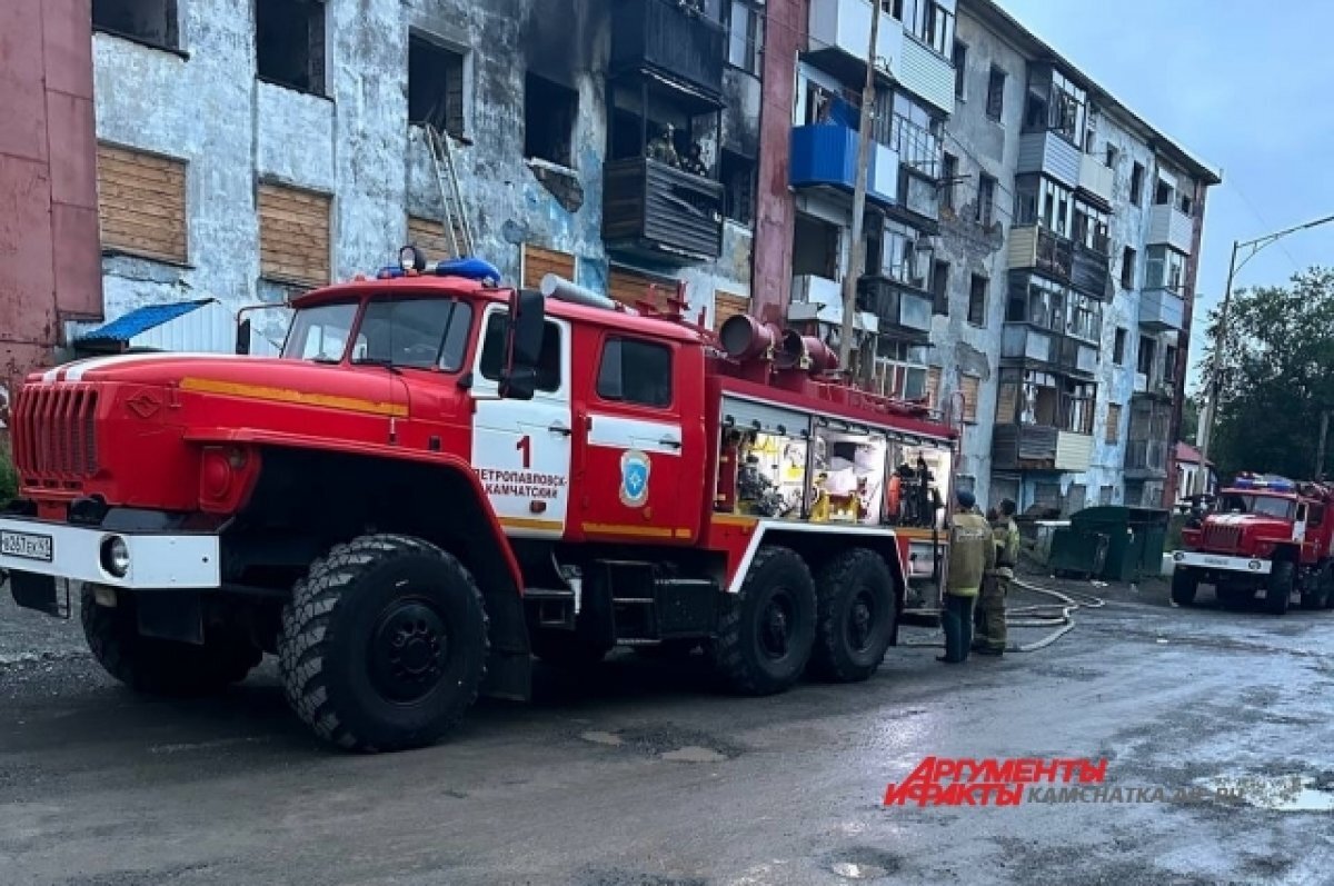    Расселенный дом на Вилюйской загорелся в Петропавловске-Камчатском