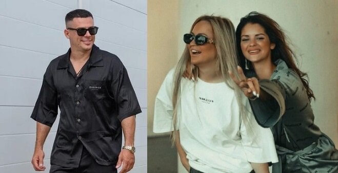 Иван Барзиков/ Элина Рахимова и Аня Самонина (фото из Telegram)