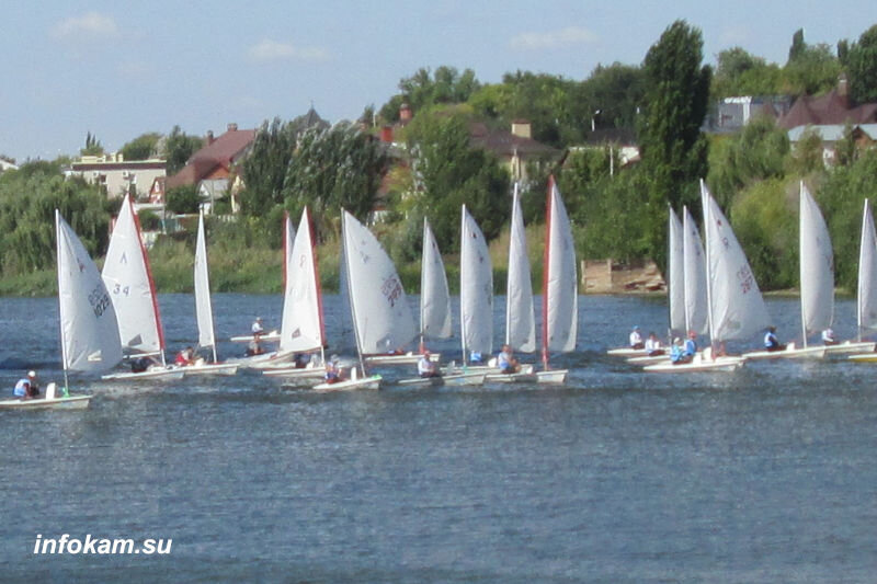    Уже сегодня на Камышинке и Волге забелеют паруса (из архива ИНФОКАМа)