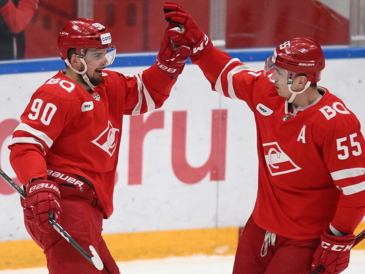    Хоккей. КХЛ. Матч "Спартак" - "Металлург"© РИА Новости / Владимир Астапкович