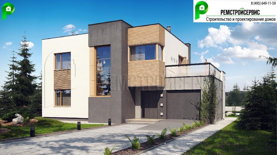 ПРОЕКТ ДОМА № ZX59 