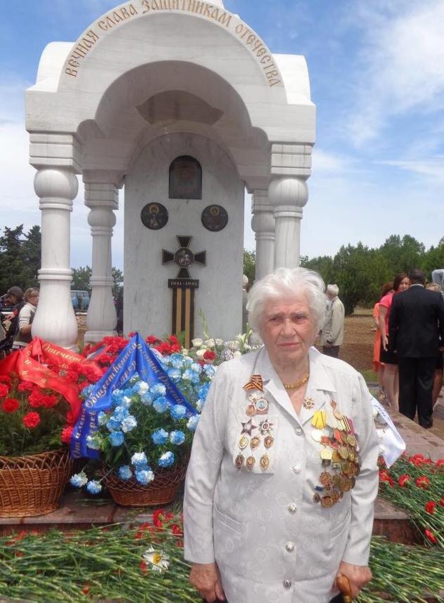 Антонина Григорьевна Буяновская. (Севастополь, 2014 год)