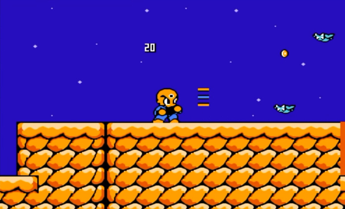 Кадр игры 3 eyes Kid