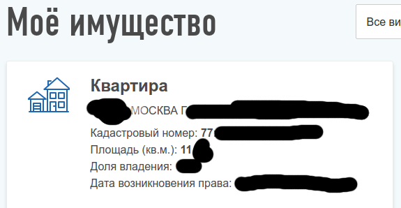 Моё имущество, по мнению ФНС