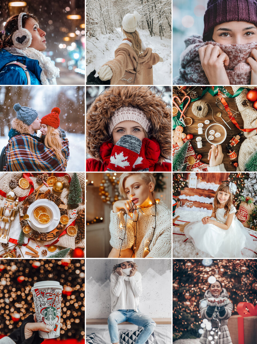 MY WINTER 2020 - 16 УНИКАЛЬНЫХ ЗИМНИХ ПРЕСЕТОВ