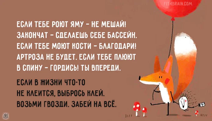 Смешные советы дня в картинках