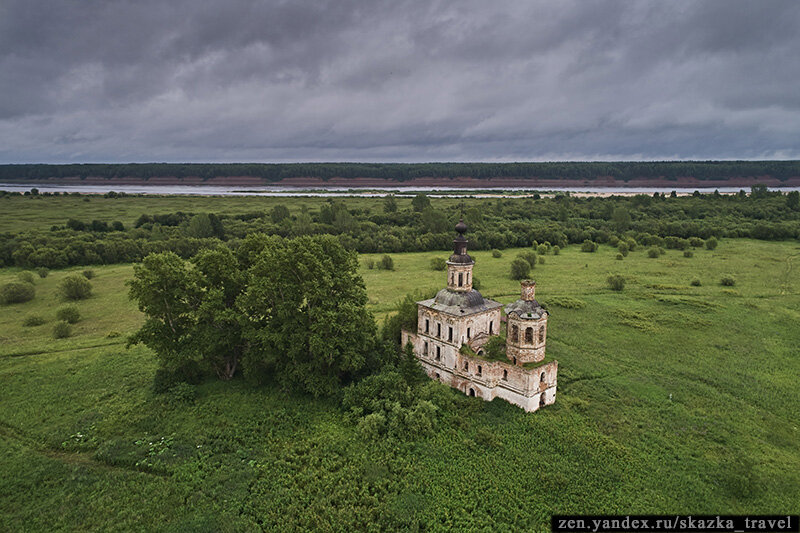 Черкасская Церковь заброшенная