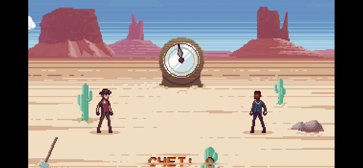 Геймплей мобильной игры Gun Done