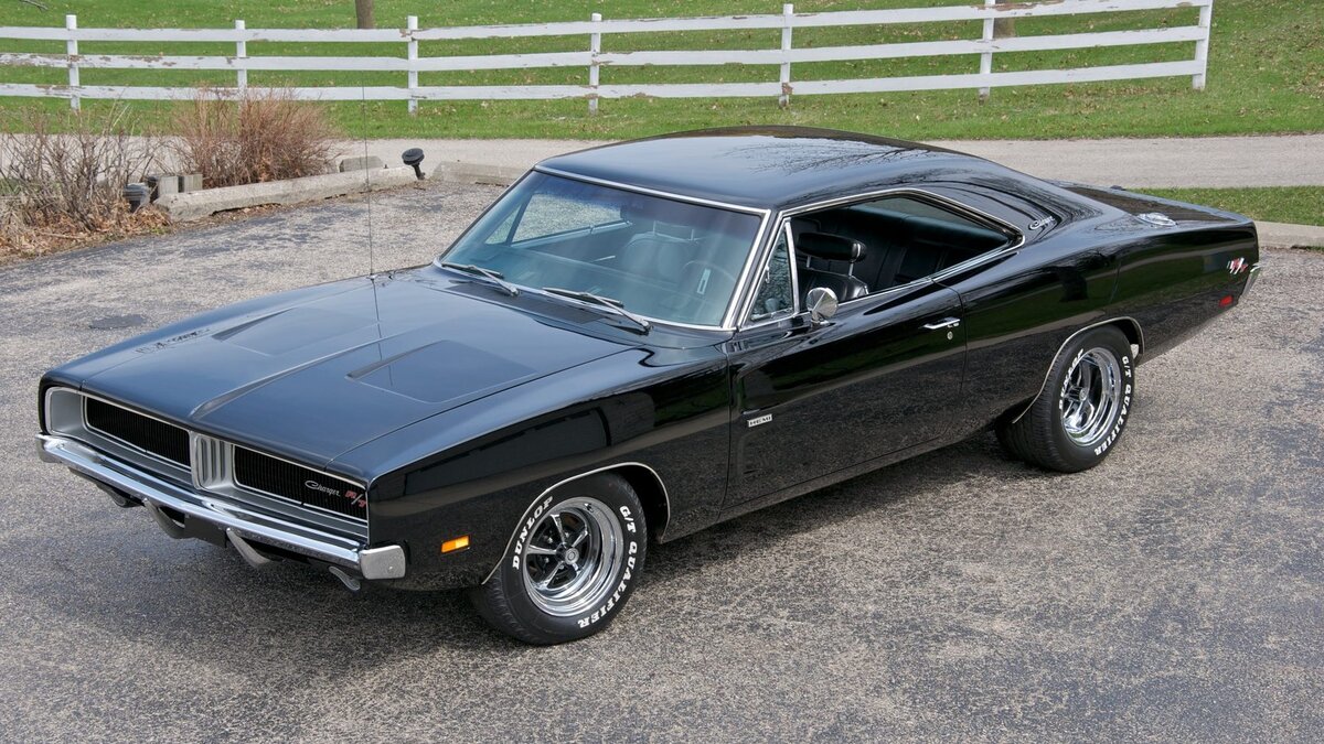 Dodge Charger 1969 черный