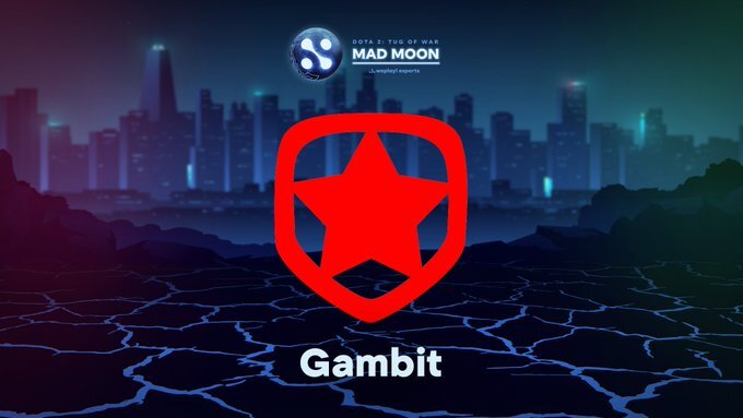 Gambit Esports сыграют на WePlay! Mad Moon!  
Этот коллектив так часто появлялся на турнирах от WePlay!, что невозможно было бы представить заключительный этап Tug of War без них. Ожидаем от Gambit только зрелищных и эпичных игр! 

Подробности здесь:  go.weplay.tv/G3nqO