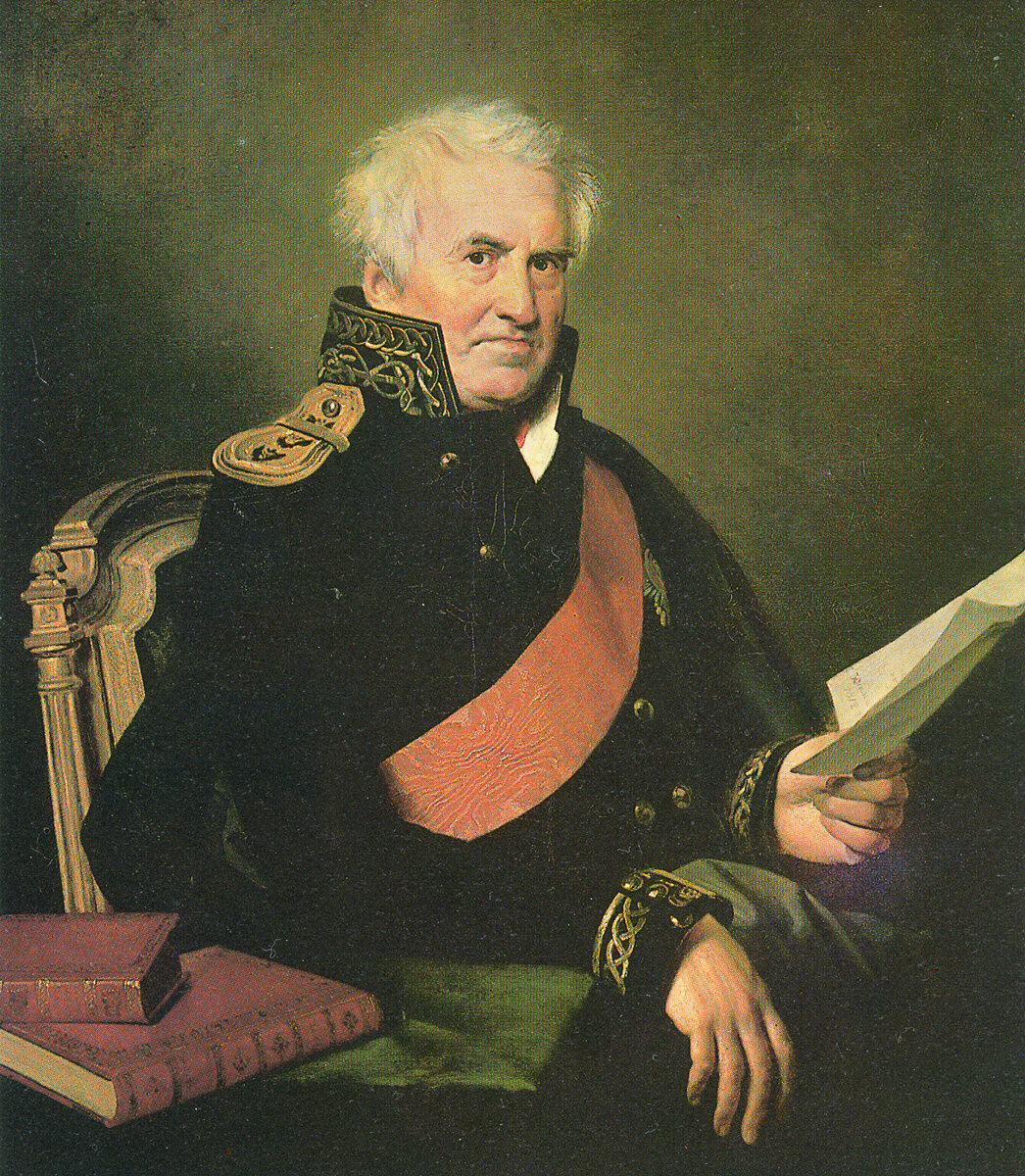 О.А. Кипренский. Портрет А.С. Шишкова. 1825 год