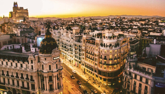 Центральная улица Мадрида