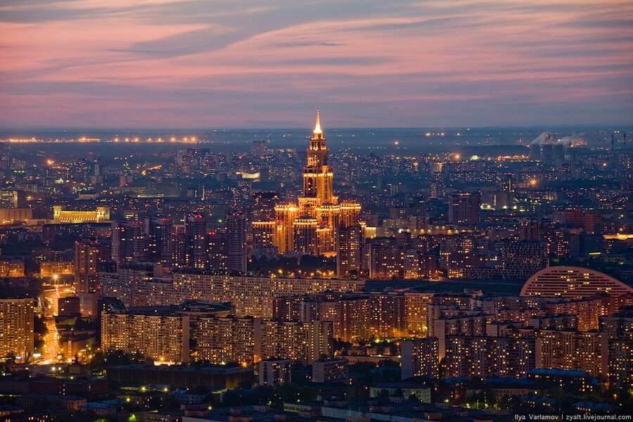 Картинки москвы с высоты птичьего полета