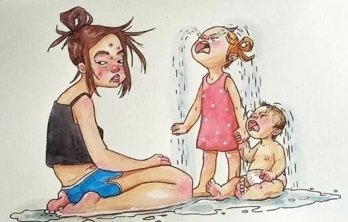 Но иногда были и такие дни..как без этого))). Не всегда бывает всё гладко и спокойно. (источник яндекс картинки)