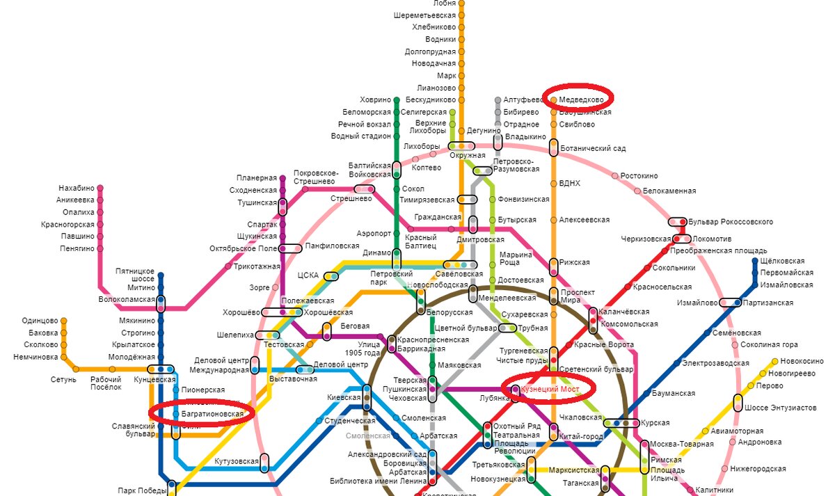 Станция метро схема метро с расчетом времени в пути