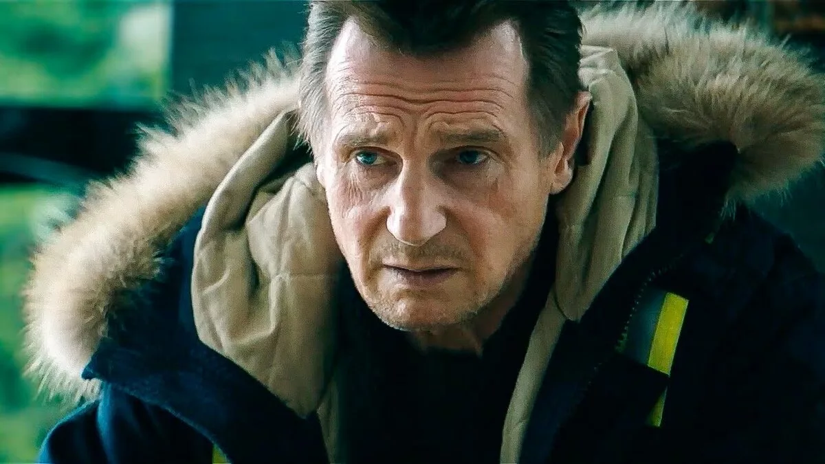 Кадр из фильма "Снегоуборщик"