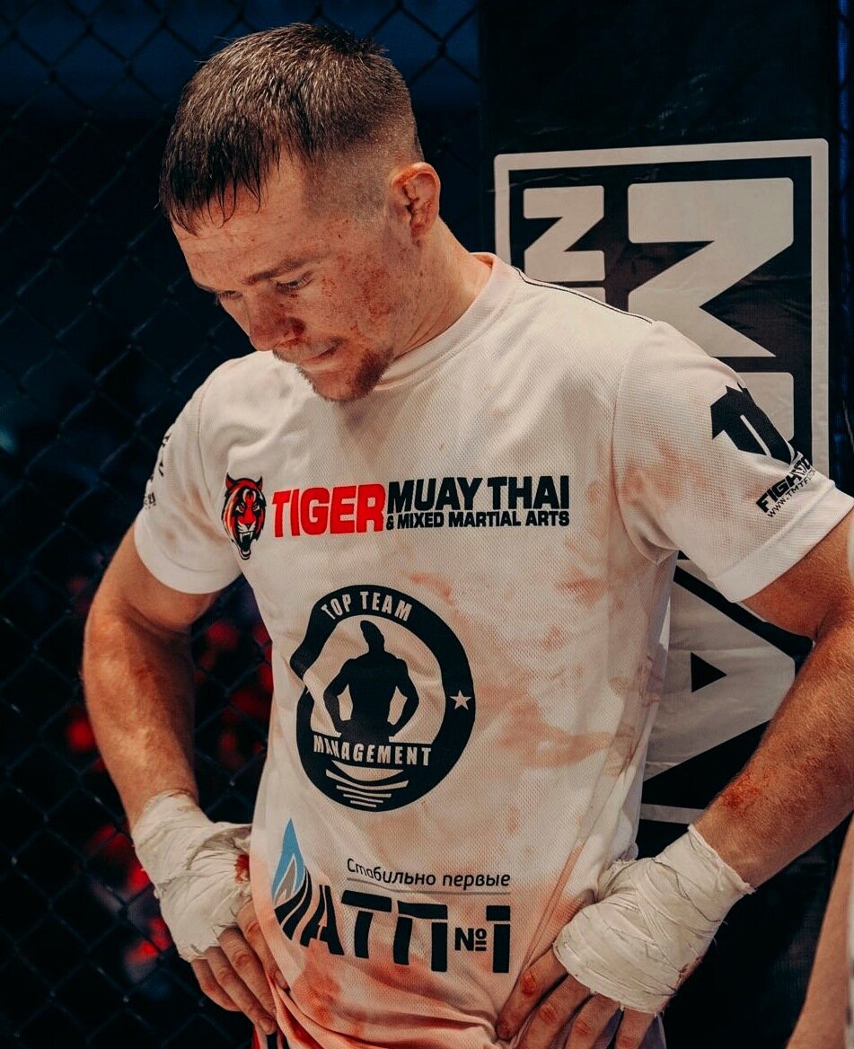 Петр Ян. Фото после боя