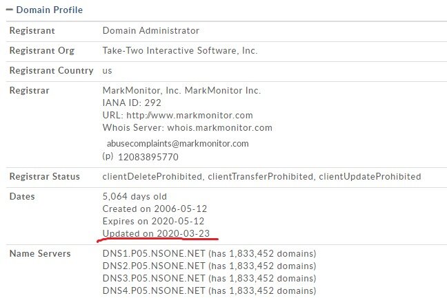 Еще один пользователь с ником omgitsmint решил уточнить информацию и узнал, что Rockstar Games не трогала связанные с GTA 6 адреса по 2 года, а некоторые еще дольше. , фанаты уверены, что разработчики готовятся к официальному анонсу GTA VI. Они нашли еще одно подтверждение этой теории. Все эти сайты раньше перенаправляли игроков или на сайт Rockstar Games, или на сайт GTA 5. После обновления они не ведут никуда. На всякий случай фанаты проверили адреса gtavii.com и gtaviii.com, которые компания держит для будущих GTA 7 и GTA 8. Оказалось, что они до сих пор ведут игроков на сайт GTA 5. Только сайты GTA VI оказались исключением.  Фанаты сошлись на мнении, что изменять домены имеет смысл только перед запуском сайтом. Это значит, что в самое ближайшее время состоится официальный анонс Grand Theft Auto 6. Игроки полагают, что это должно случиться 25 или 26 марта, то есть через 2 суток после обновления сайтов с возможной поправкой на часовые пояса.
