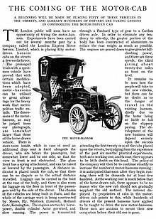 Первый автомобиль в Японии, Французский Panhard-Levassor в 1898 году.Статья журнала «World’s work», 1903 год
