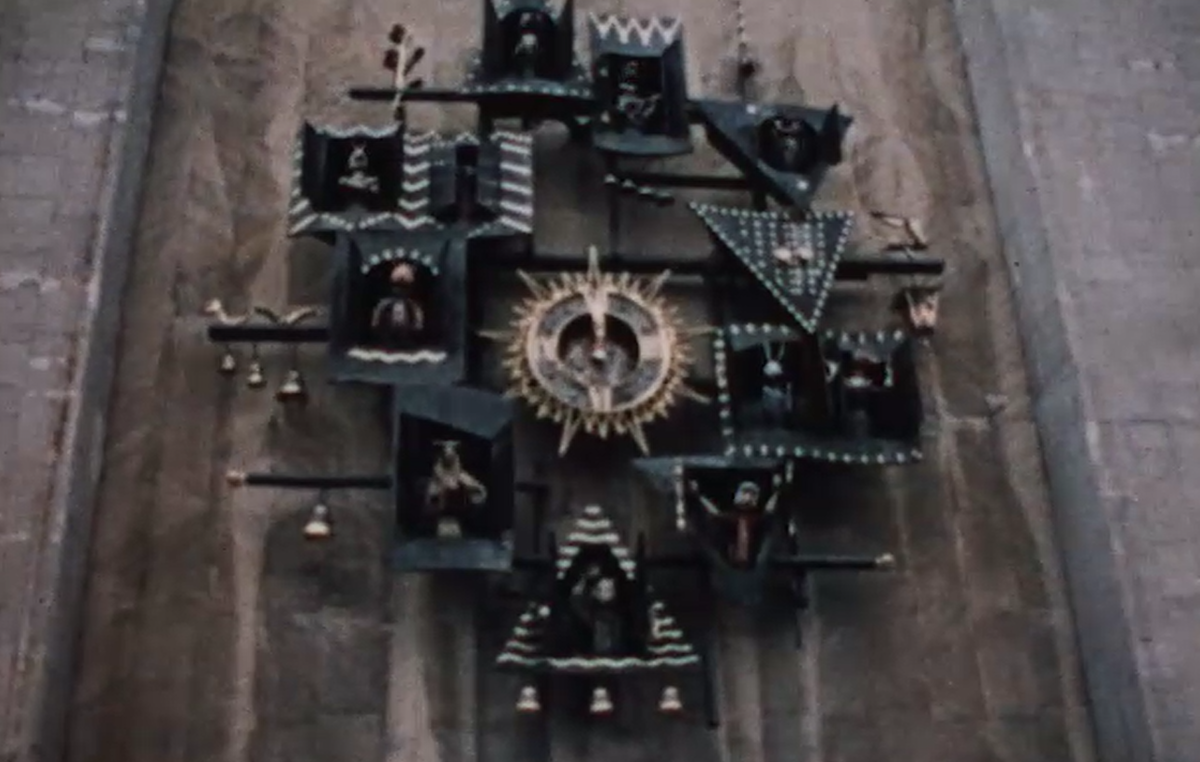 Кадр из программы "Давайте познакомимся. Телекурс русского языка. Урок 25" (1982)