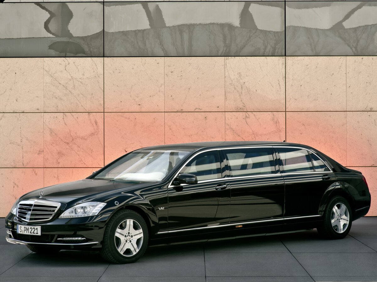 Mercedes - Benz S600 Pullman Guard в кузове w221