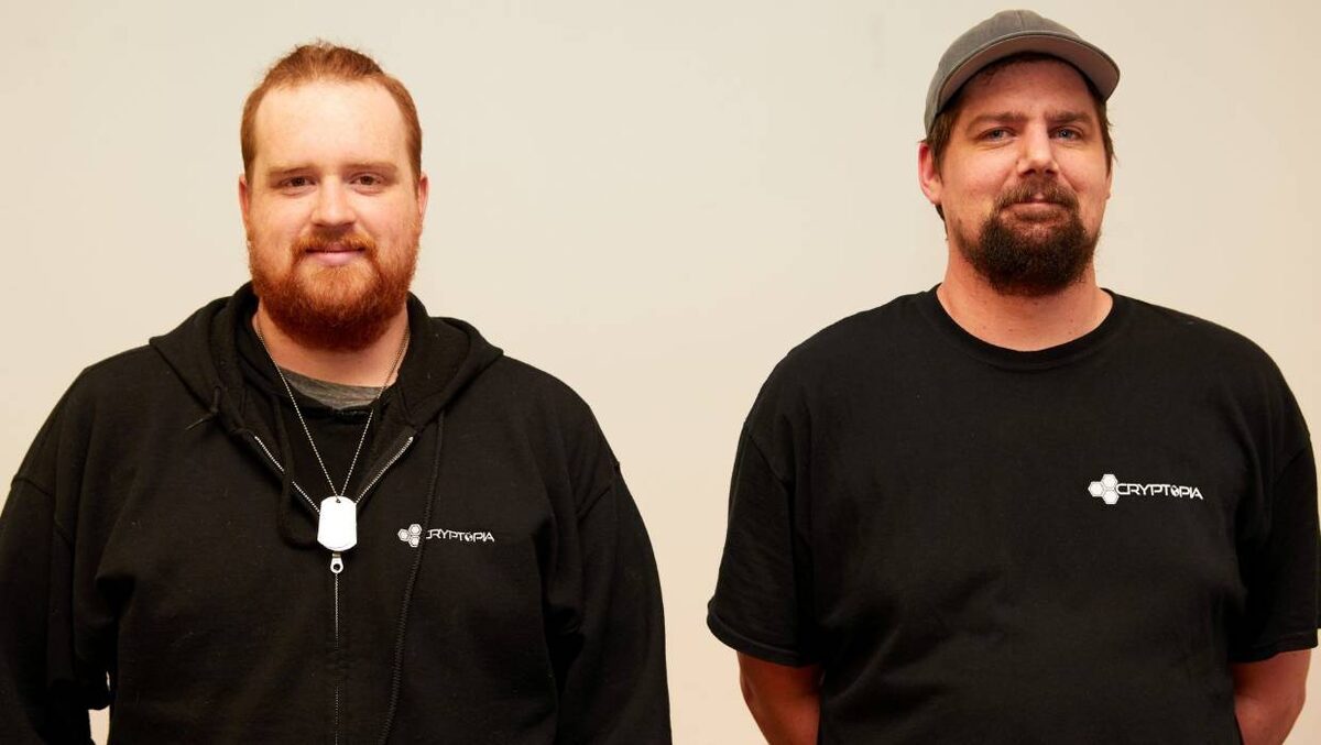 Основатели Cryptopia: Роб Доусон (слева) и Адам Кларк. Фото: Stuff