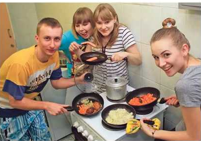 Веселые студенческие годы.