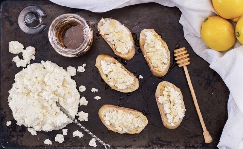 Натуральная рикотта из кешью