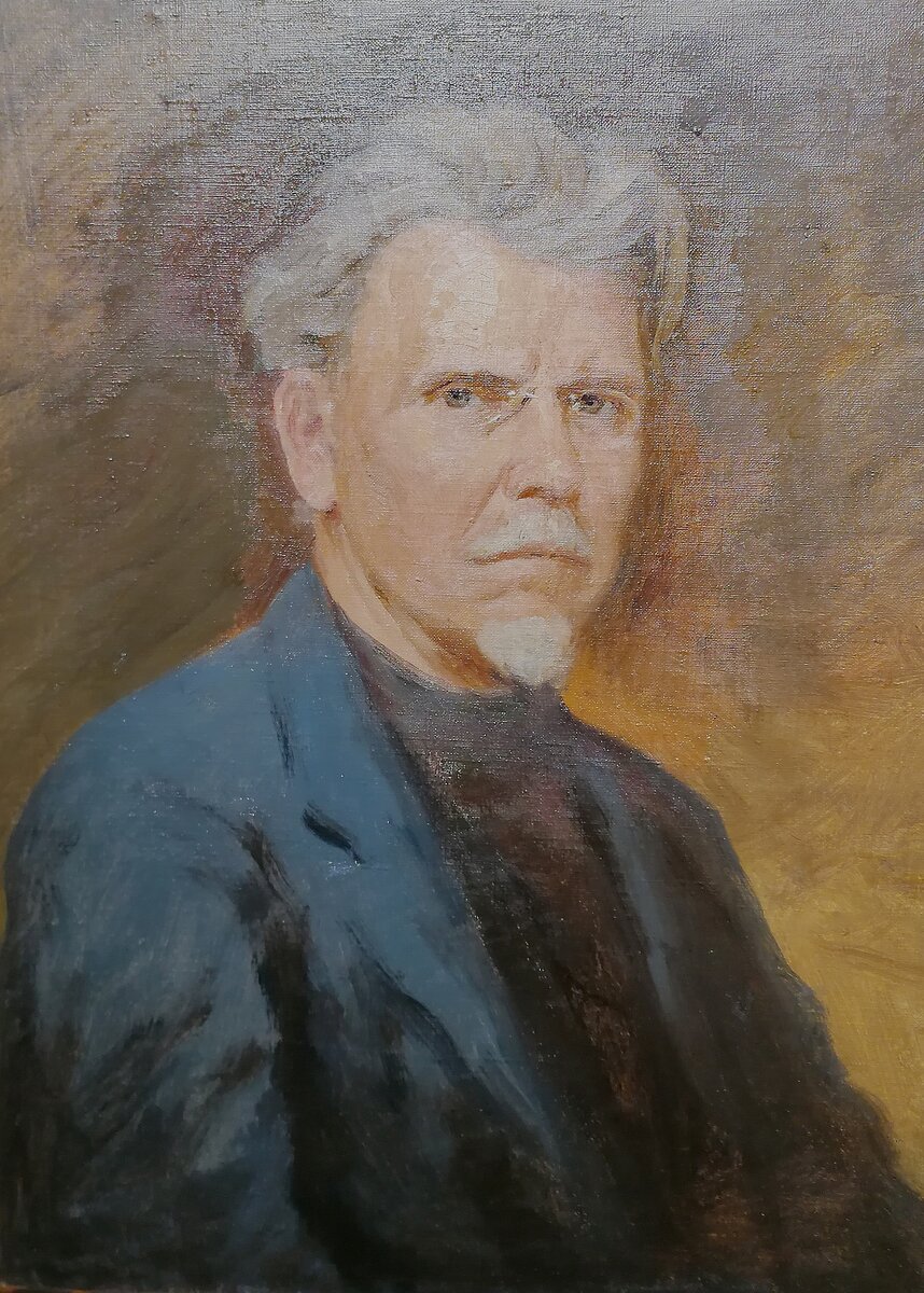 Шуклин Григорий Адрианович (1867-1947). Автопортрет. 1938. 