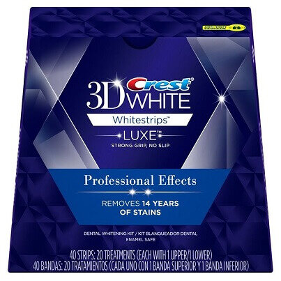 CREST 3D WHITE WHITESTRIPS PROFESSIONAL EFFECTS 