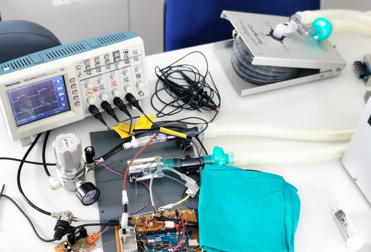 Разработка нового прототипа вентилятора для icu против covid-19 