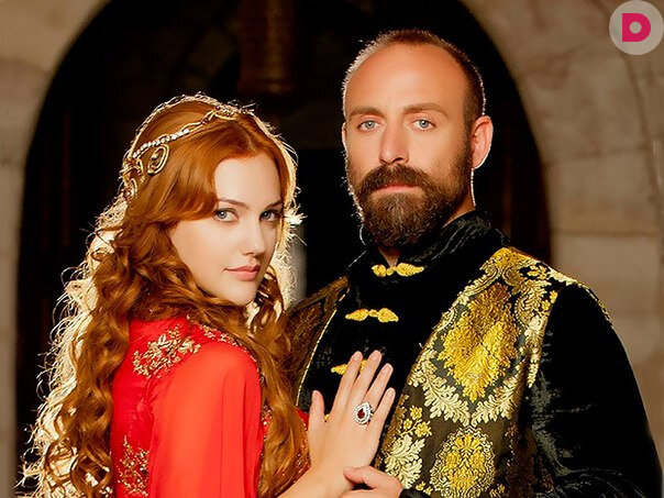 Мерьем Узерли  с Халитом Эргенчем