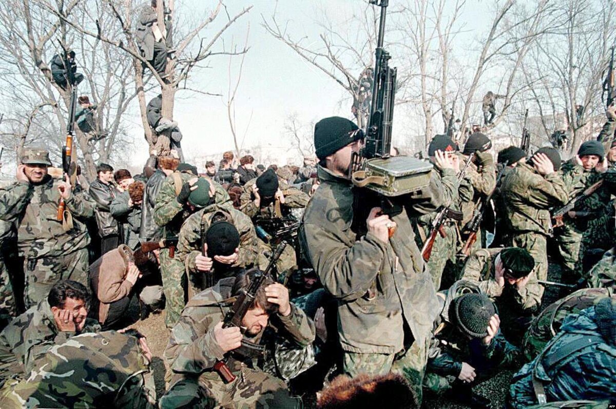Чеченская война боевики Ичкерия
